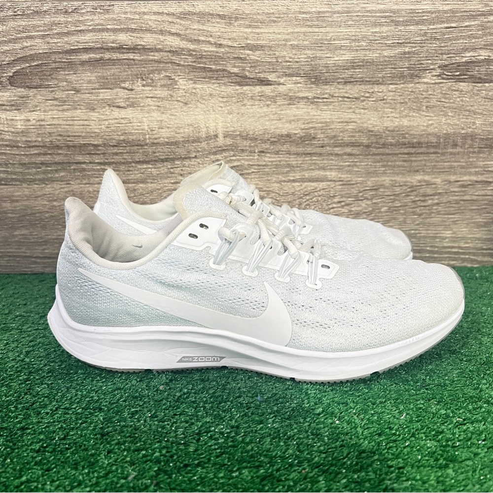 Nike Air Zoom Pegasus 36 White Running Shoes Women’s Size 10.5